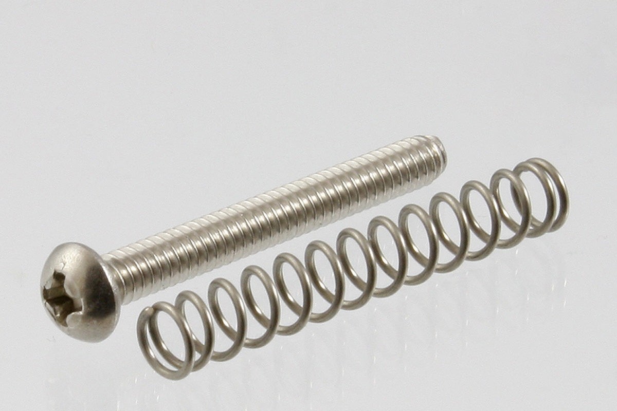 ALLPARTS GS-3327-005 Pack of 6 Stainless Steel Bridge Length Screws