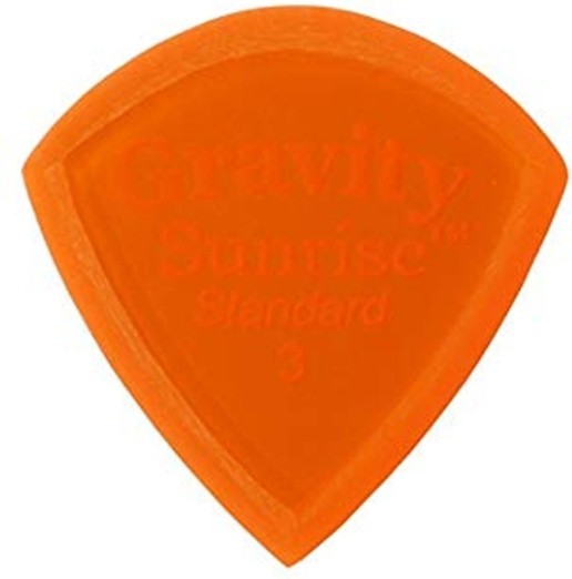 Gravity Picks Sunrise Standard 3.0 mm Master Finish plekter