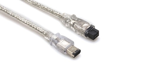 HOSA FIW-96-106 Datakabel, 1.8m. Firewire 800. IEEE 1394b. 9PIN - 6PIN