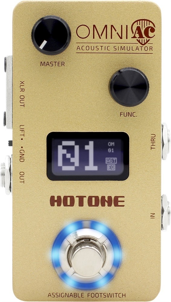Hotone Omni AC - Akustisk simulator