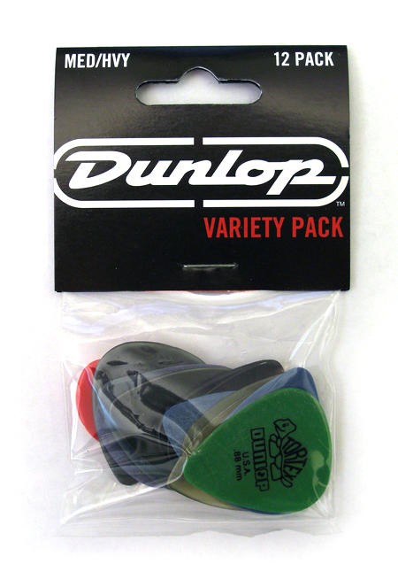 Jim Dunlop Players Pack PVP102 VAR - 12 pack Medium/Heavy