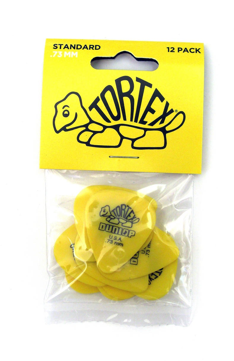 Jim Dunlop 418P.73 - Players Pack Tortex - 12 pack .73