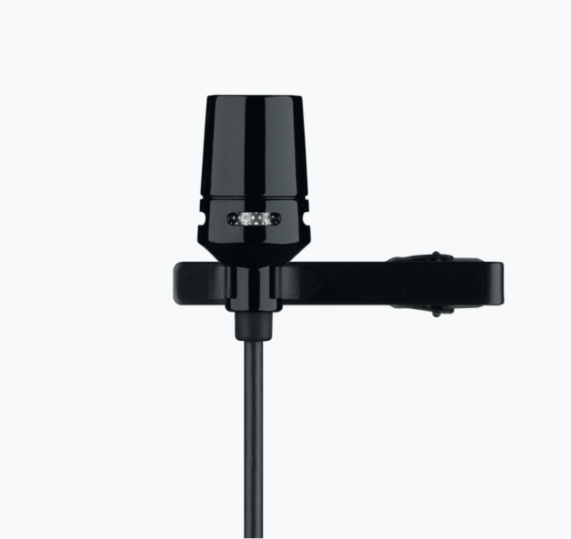 Shure CVL-B-C-TQG Lavalier Mic, for wireless