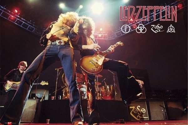 Led Zeppelin "Live" - Plakat 126