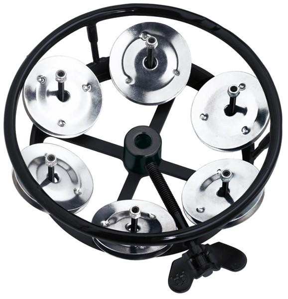 Meinl THH1-BK Hi-Hat Tamburin, Black (M)