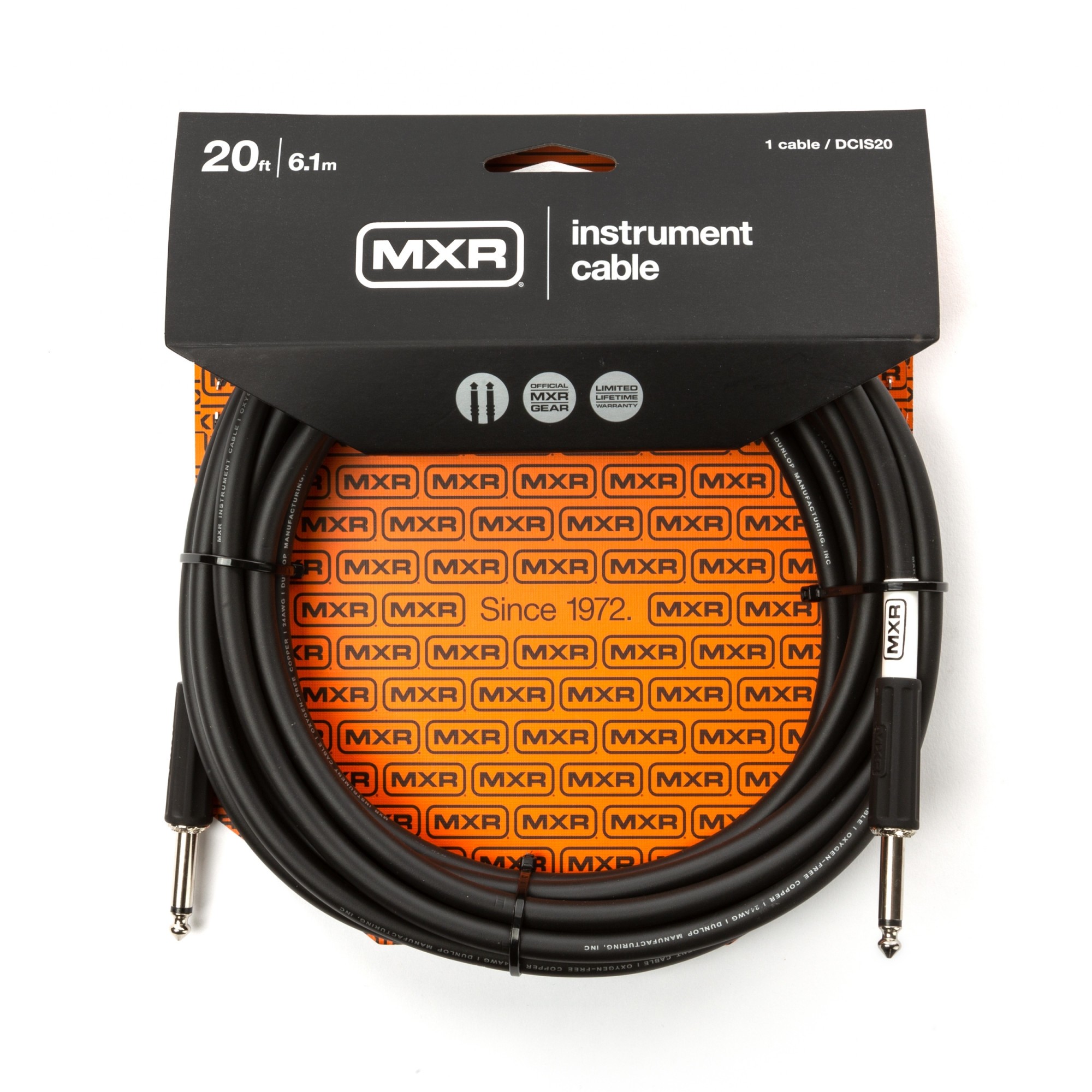 MXR DCIS20 Standard Series Instrumentkabel 6m