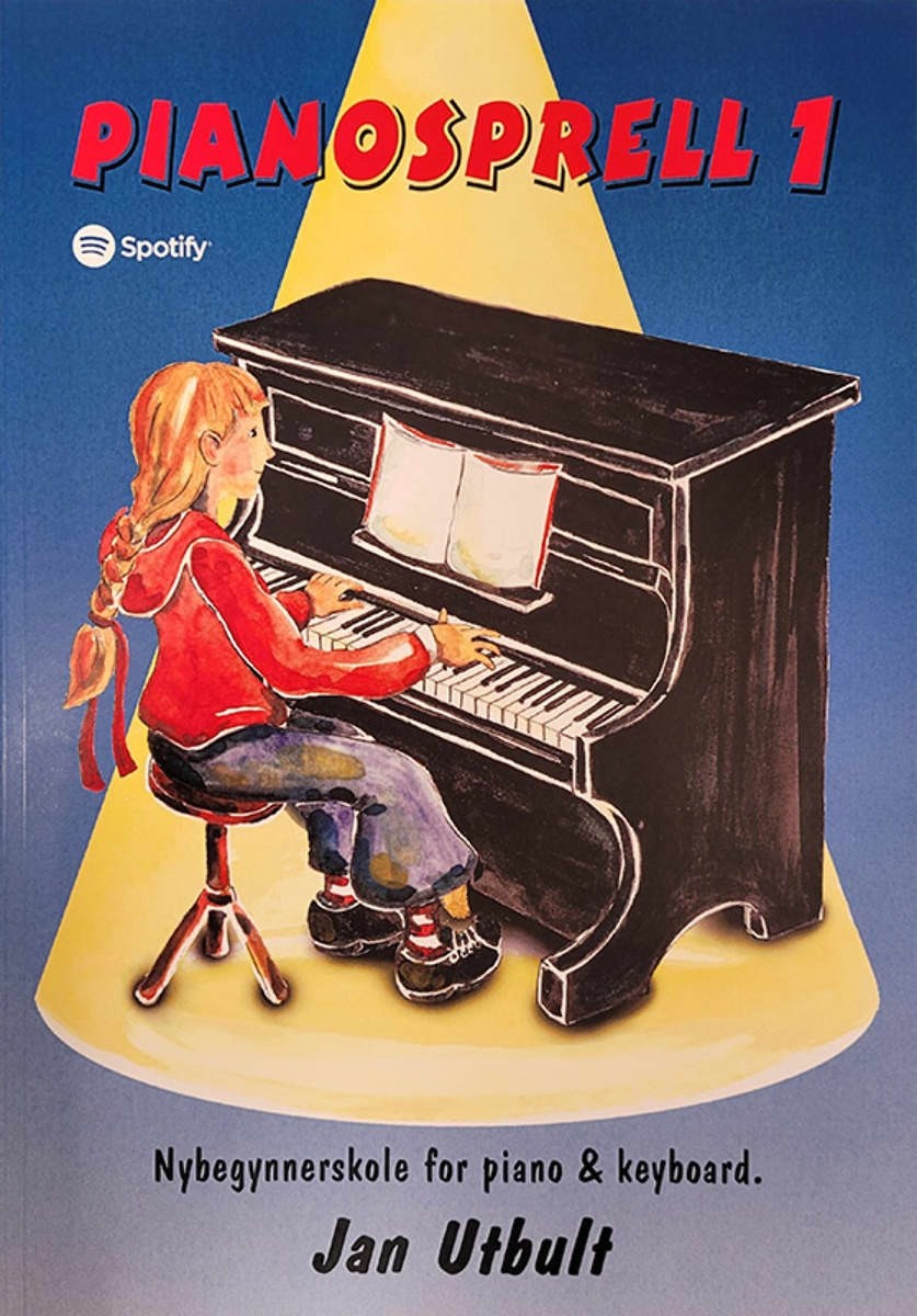 Pianosprell bok 1 (Pianobus) - For nybegynnere på piano/keyboard