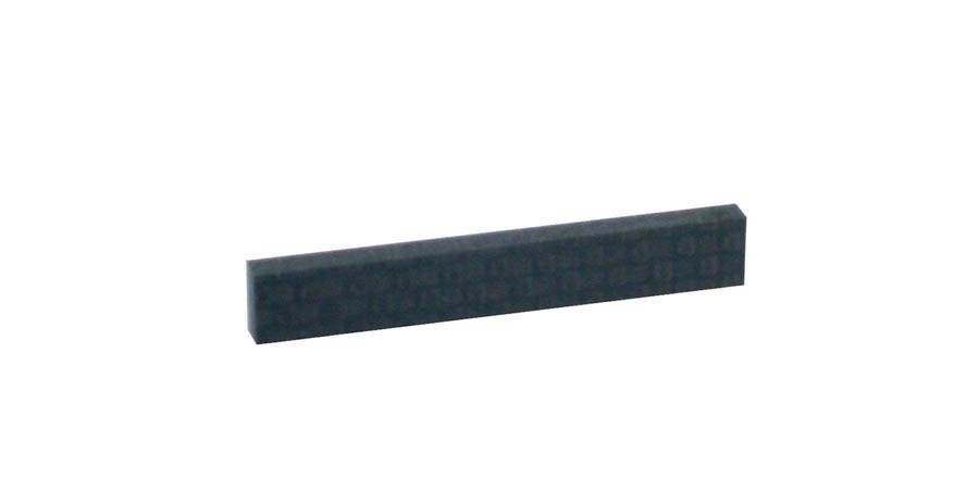 Boston NTC-7  top nut. carbon. 43x8.8x6.3mm - For bassgitar