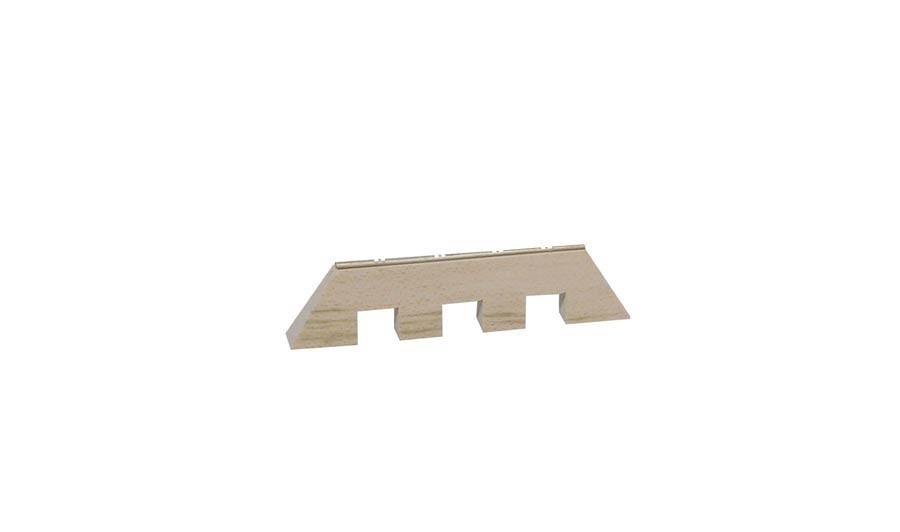 Boston P-005  bridge for banjo. maple. fret saddle. for mandolin banjo