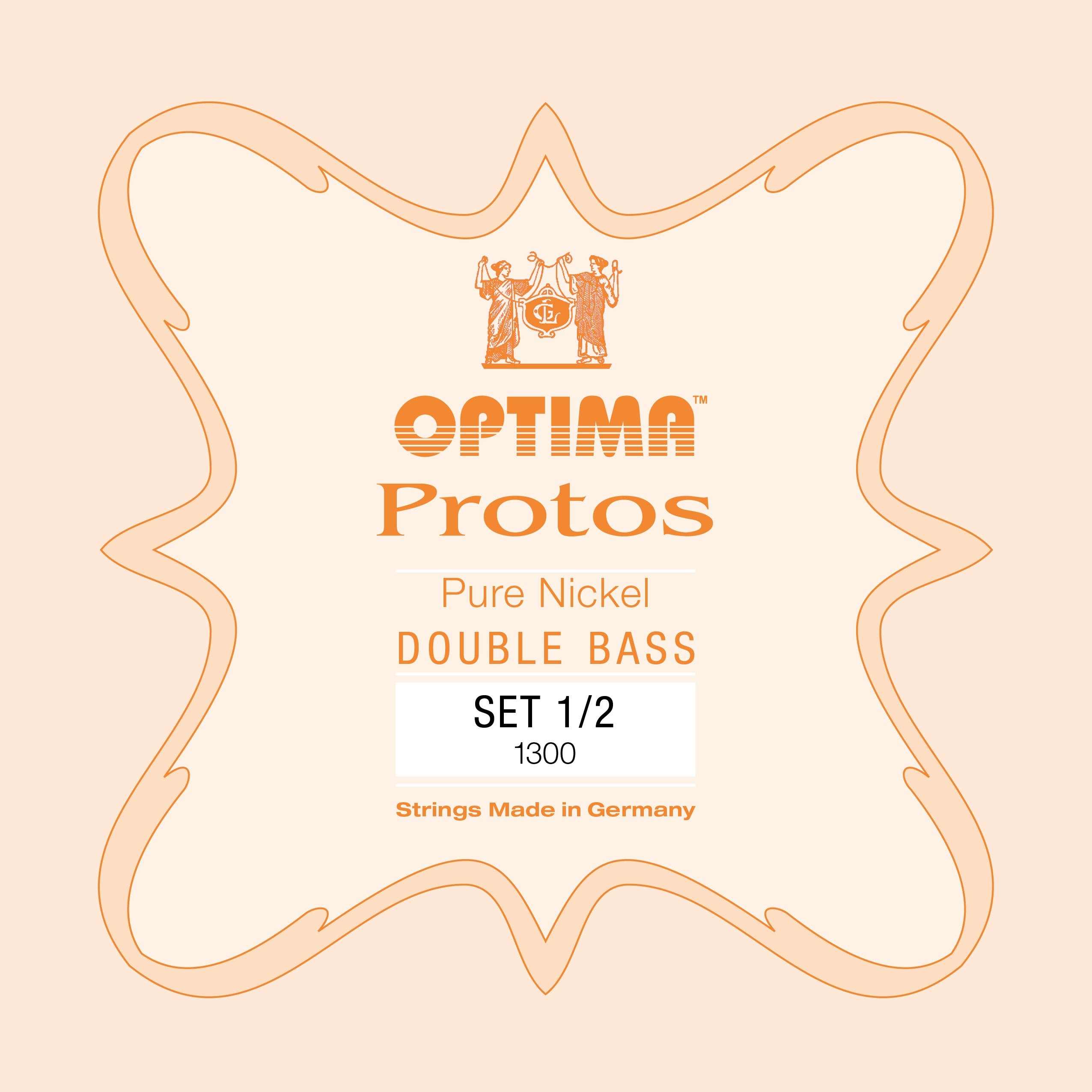 OPTIMA P.1300.1.2 Protos Double Bass Set 1/2