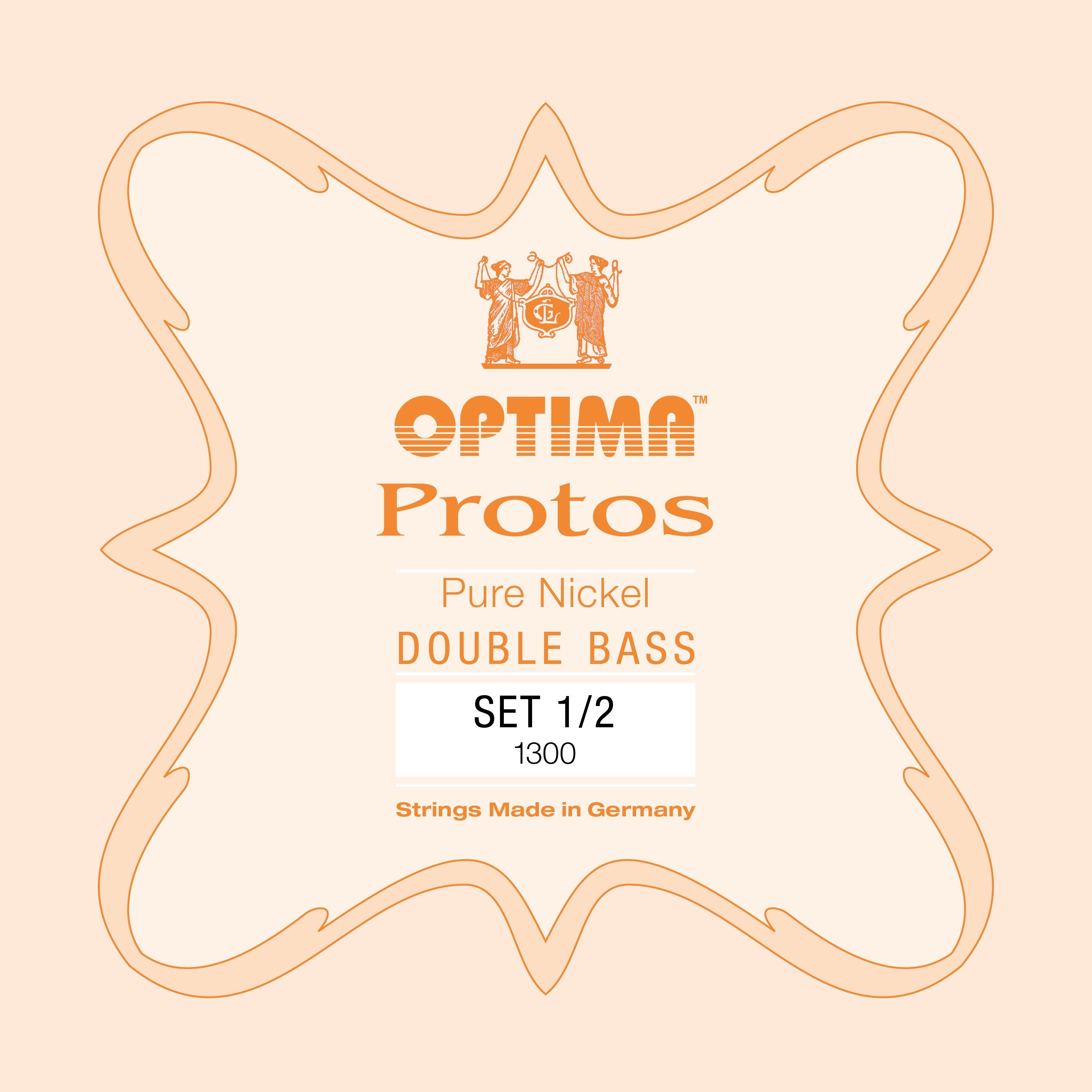 OPTIMA P.1300.1.2 Protos Double Bass Set 1/2