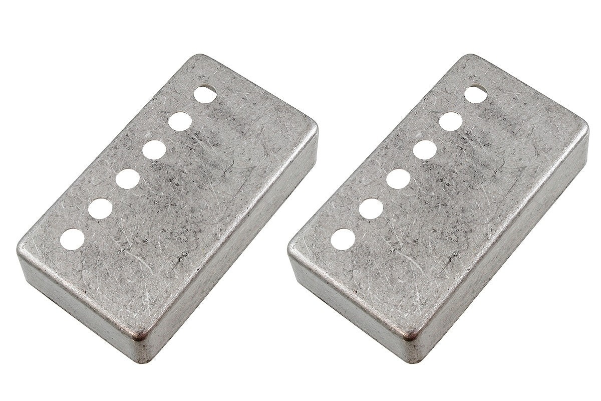 ALLPARTS PC-6967-071 53 mm Antique Nickel Humbucking Pickup Covers