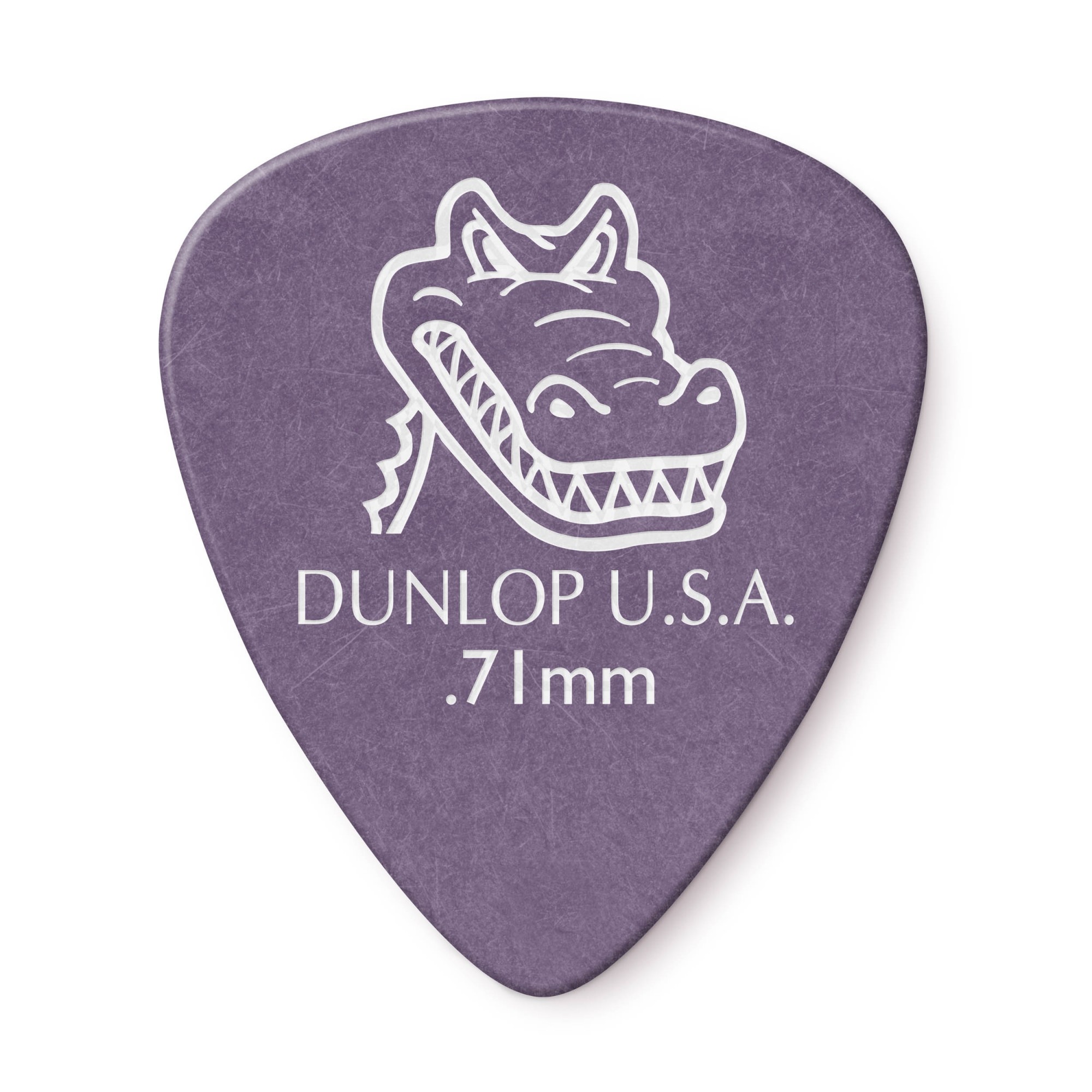 Dunlop 417R0.71 - Gator Grip .71 - 12 pack plekter