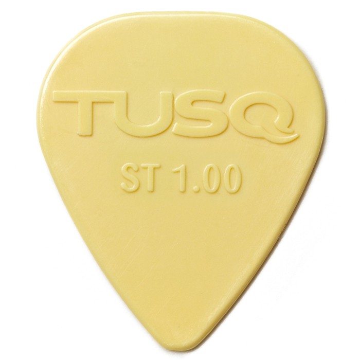 Graph Tech PQP-0100-V6 TUSQ Standard Pick 1mm Vintage (Warm) 6 Pack