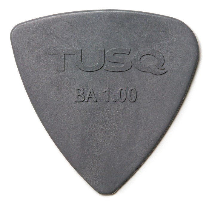 Graph Tech PQP-0401-G4 TUSQ Bi-Angle Pick 1mm Gray (Deep) 4 Pack