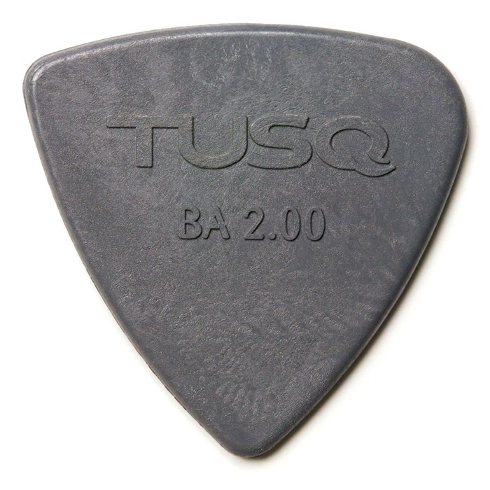 Graph Tech PQP-0402-G4 TUSQ Bi-Angle Pick 2mm Gray (Deep) 4 Pack