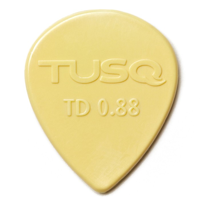 Graph Tech PQP-0588-V6 TUSQ Tear Drop Pick .88mm Vintage (Warm) 6 Pack