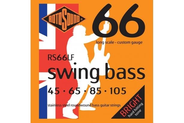Rotosound RS66LF Swing Bass 66 - 45-105 - Strengesett til el.bass 