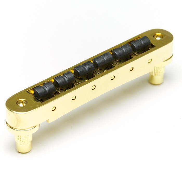 Graph Tech PS-8843-G0 String Saver Resomax NV2 Autolock Bridge 4mm-Gold