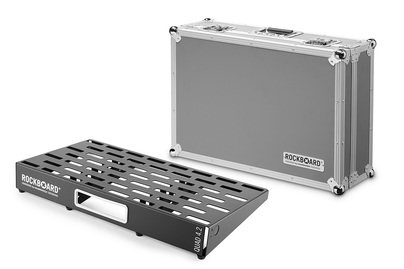 RockBoard QUAD 4.2, Pedalboard with Flight Case