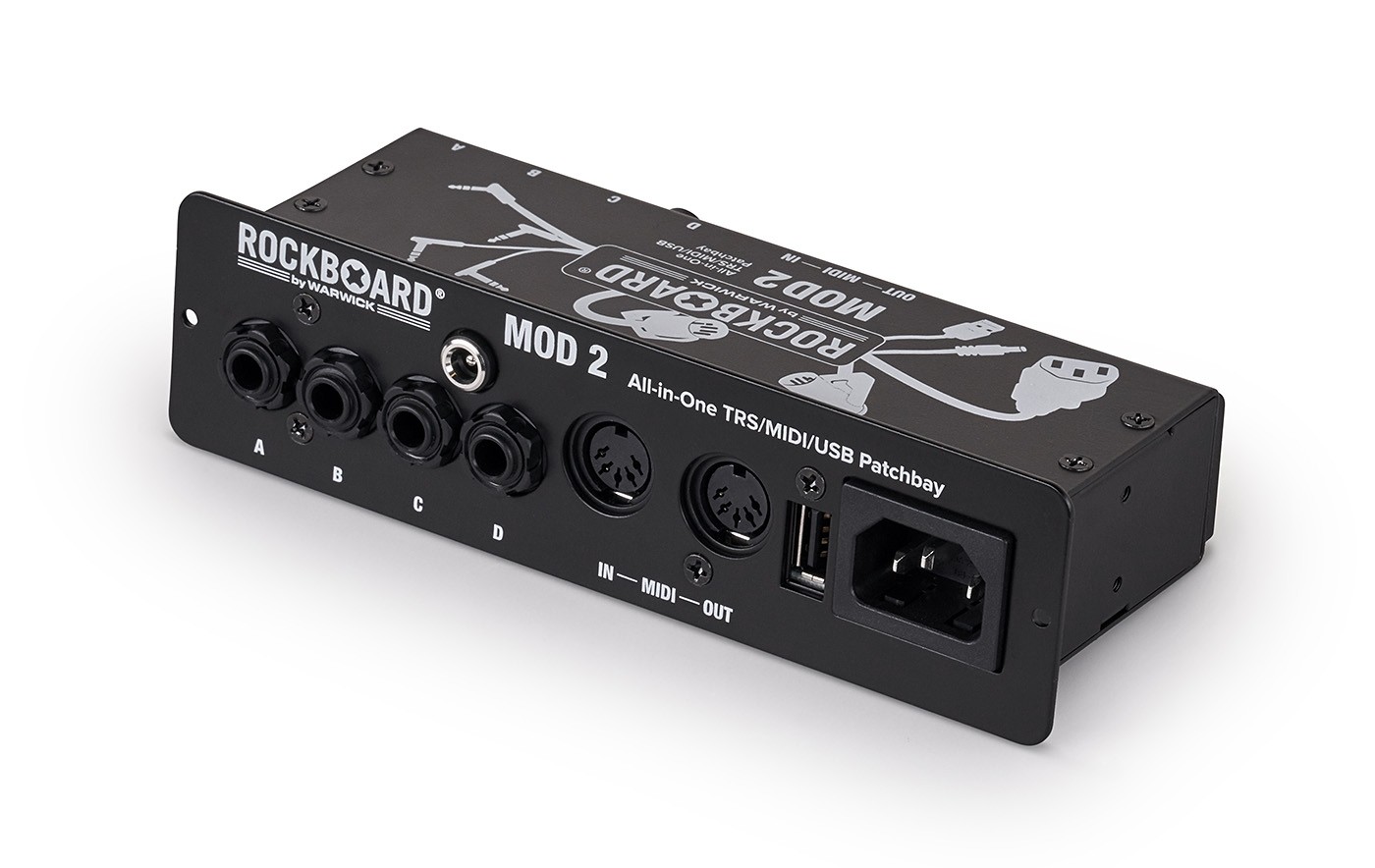 RockBoard MOD 2 V2 - All-in-One TRS, Midi & USB Patchbay