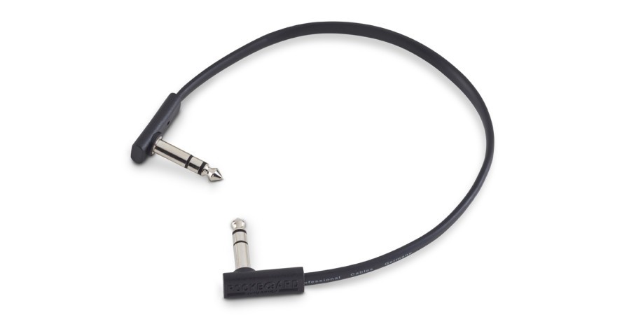 RockBoard Flat TRS Cable, 30 cm / 11 13/16"