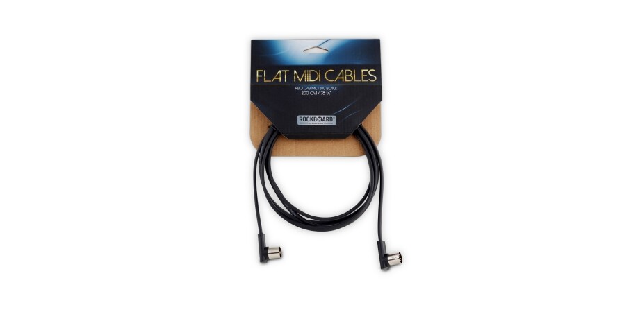 RockBoard Flat MIDI Cable - 200 cm / 78 47/64"