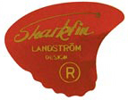 SHARKFIN GP101 Rød/Gull - Soft - 10 PACK