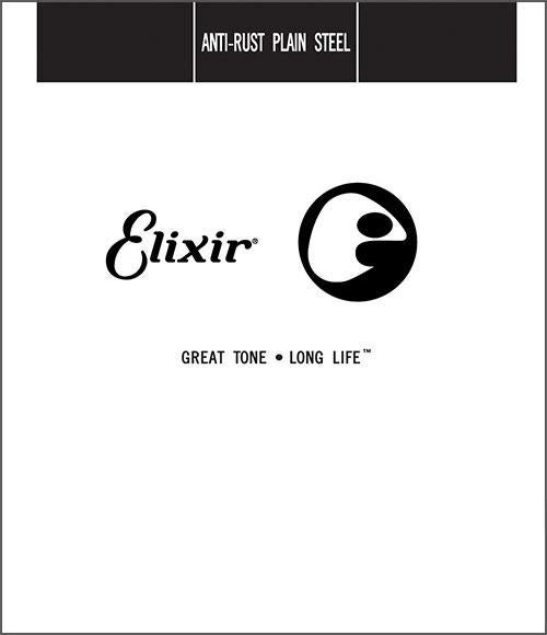 Elixir 13009 Anti-Rust Plated - Plain steel string single .009