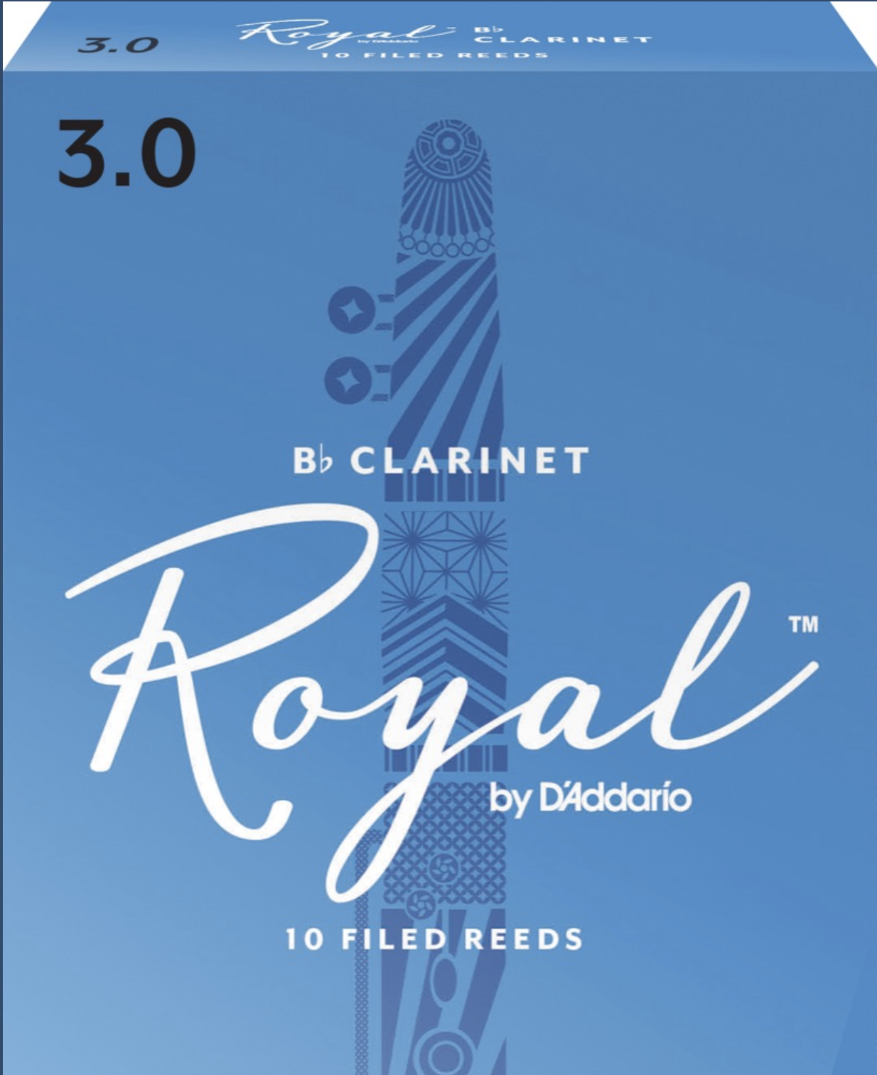 D'addario Rico Royal RCB1030 flis til klarinett 3