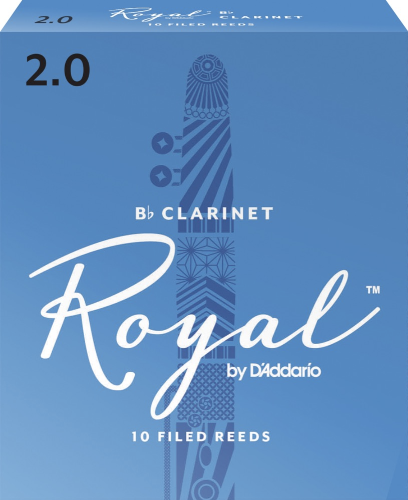 D'addario Rico Royal RCB1020 flis til klarinett 2