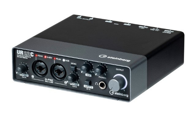 Steinberg UR22C USB 3 Audio & Midi Interface - Black Edition