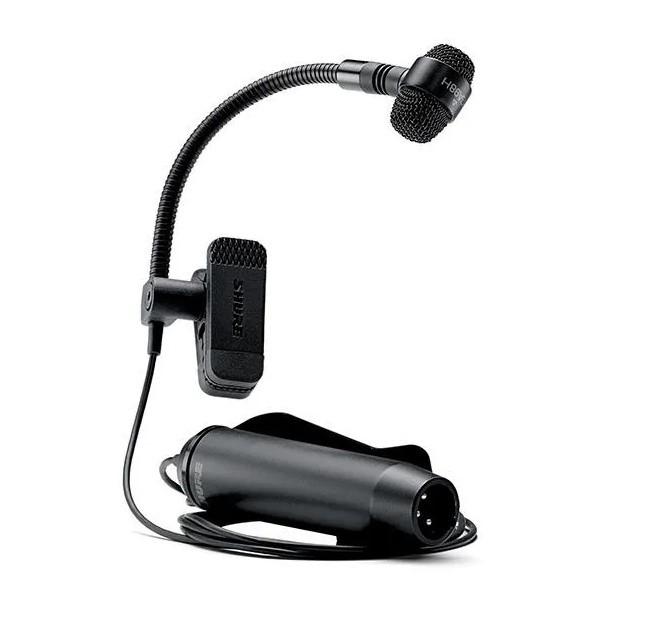 Shure mikrofon instrument kardioide med feste og 5m kabel