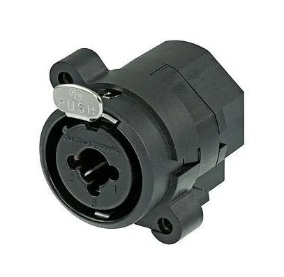 Neutrik NCJ6FIS XLR A- hus chassis 3P Hun combo XLR/jack