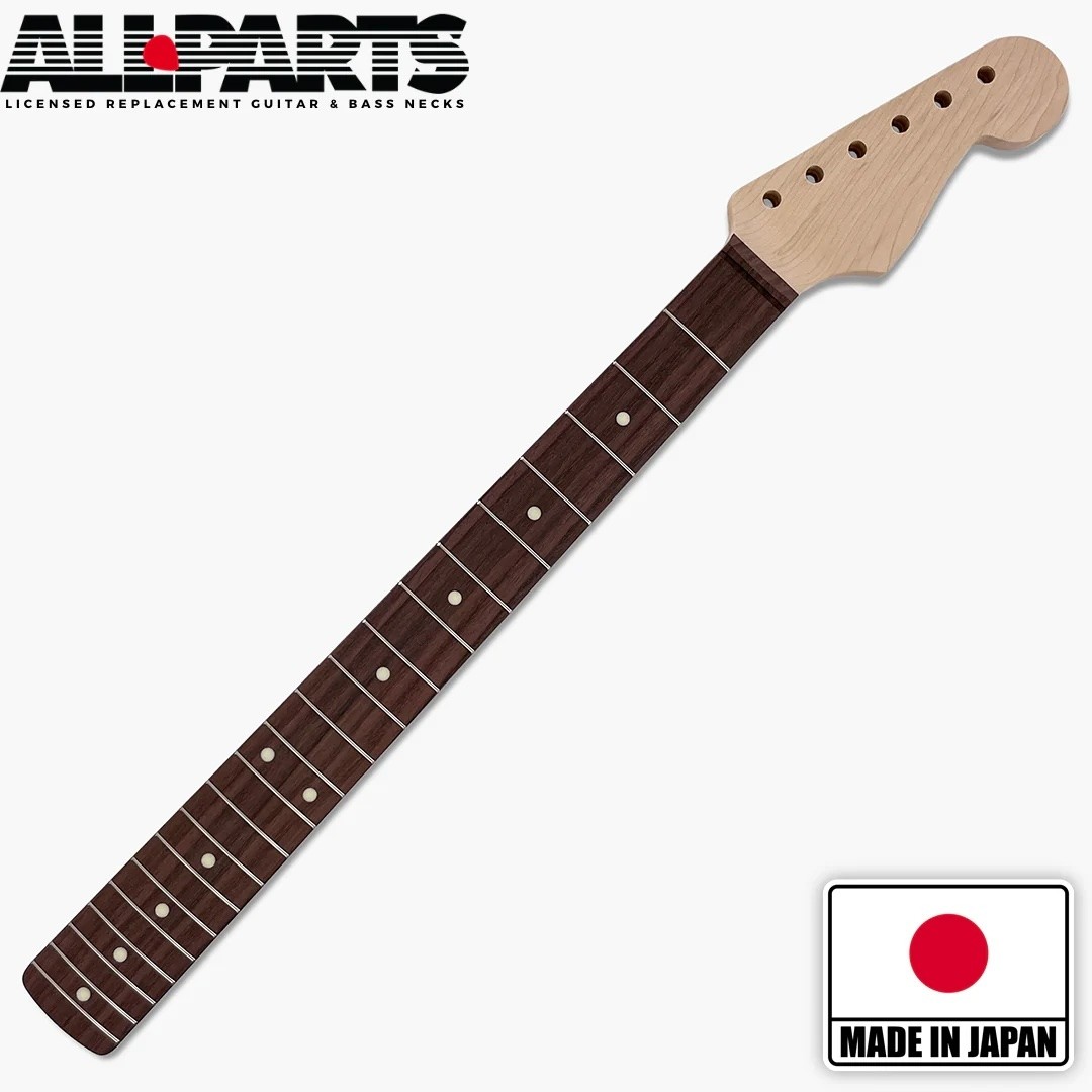 ALLPARTS SRF-21 Replacement Neck for Stratocaster Rosewood fingerboard