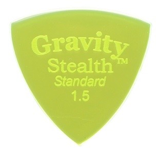Gravity Guitar Picks Stealth - 1.5 mm - Standard Master Finish