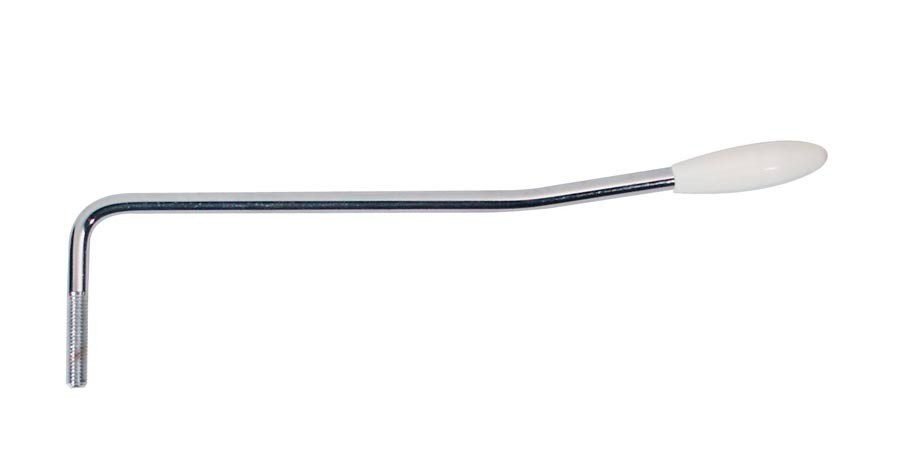 Boston TA-5-FCLW  tremolo arm. 5mm thread. chrome. lefthanded. 5mm arm diameter. white cap