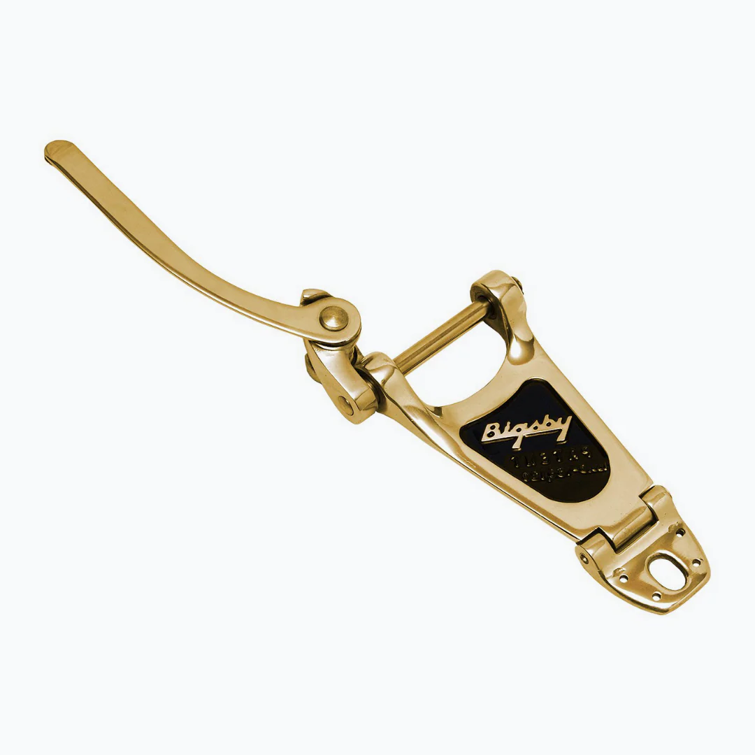 ALLPARTS TP-3630-L02 Left Handed Bigsby B3 Vibrato Tailpiece Gold 