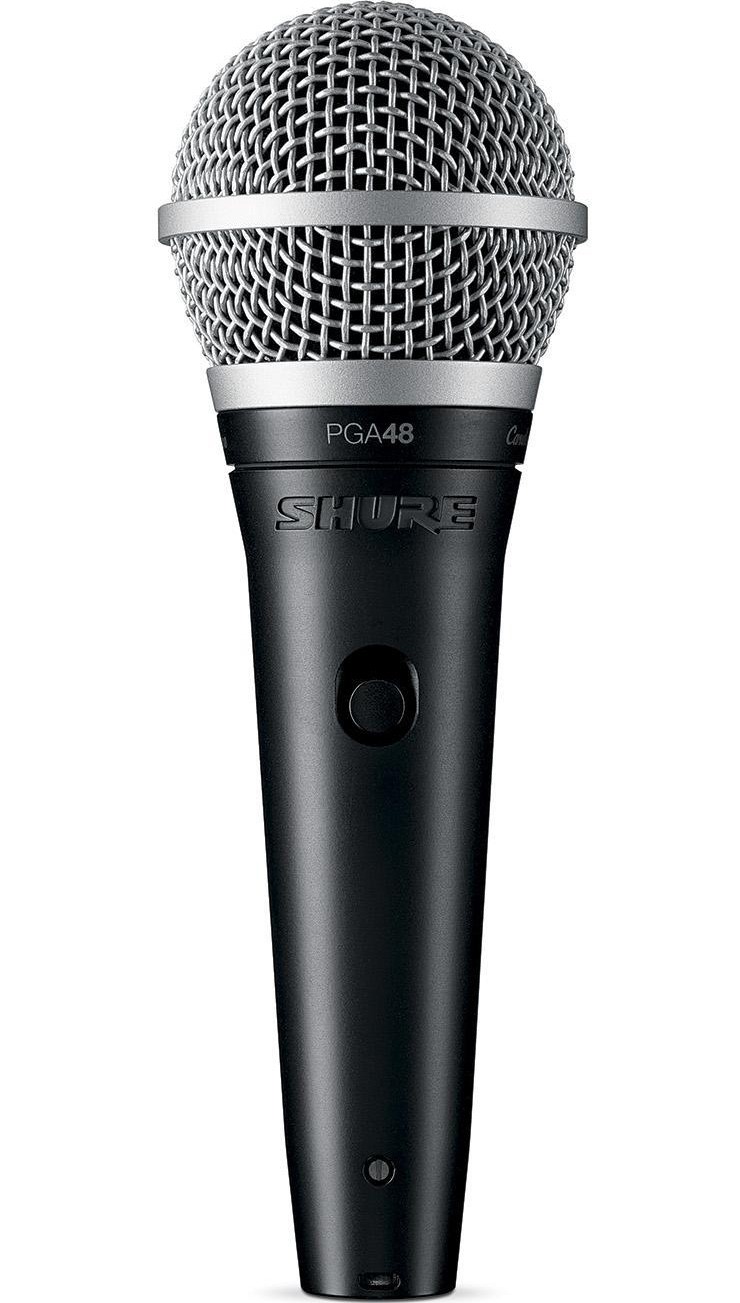 Shure PGA48-QTR - Dynamisk mikrofon m/ 5m XLR-Jack kabel