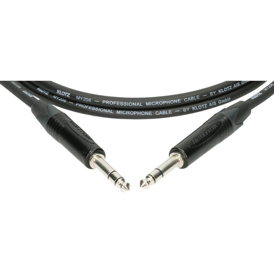 Klotz B4PP1-0300 - Stereo/balansert jackkabel, 3m