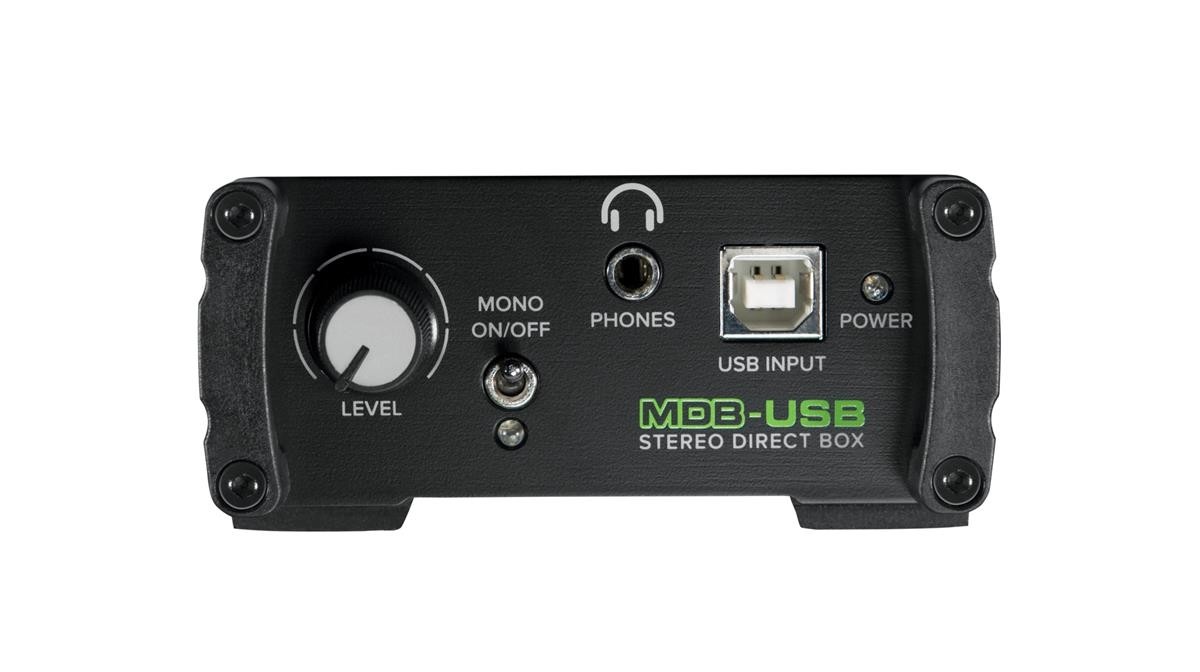 Mackie MDB-USB stereo DI boks. 