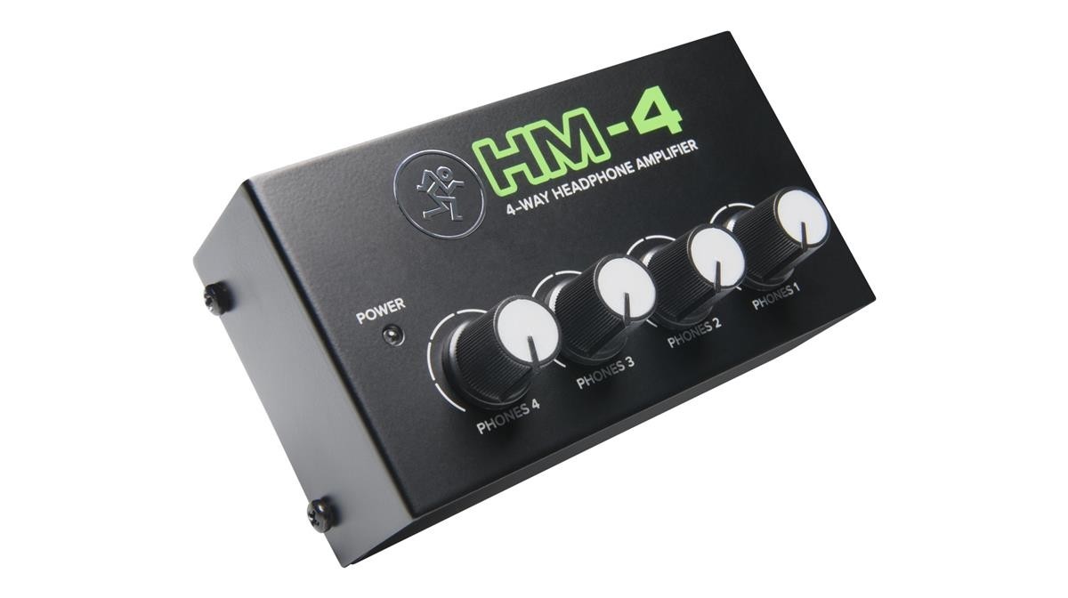 Mackie HM-4 Headphone Amplifier, 4-way