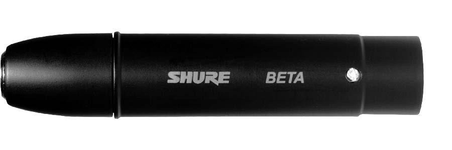 Shure preamp for Beta91, Beta98, WBH53/54