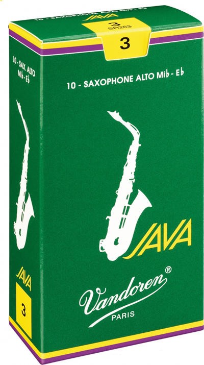 Vandoren Java SR2635 - 10 stk NR.3,5 flis/rør til altsax Eb