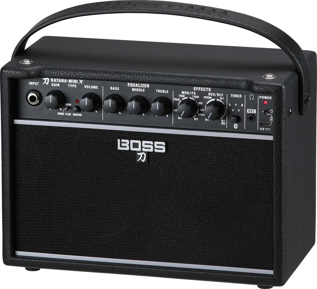 Boss Katana Mini X - Gitarforsterker med oppladbart batteri og Bluetooth