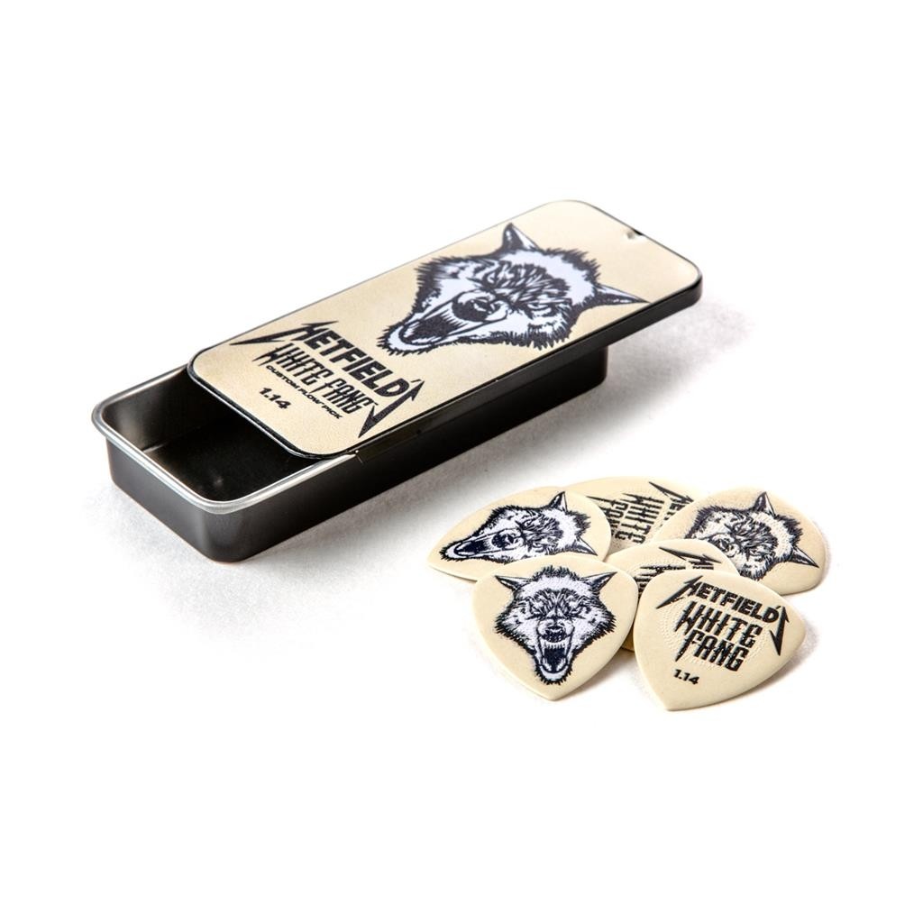 Dunlop PH122T1.14 White Fang Pick Tin