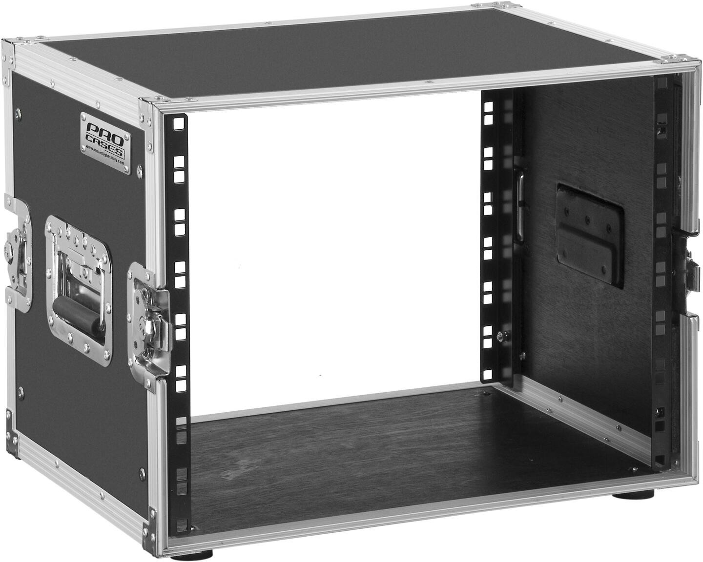 GDE 19'' flightcase, Inv. D: 380mm. 8U