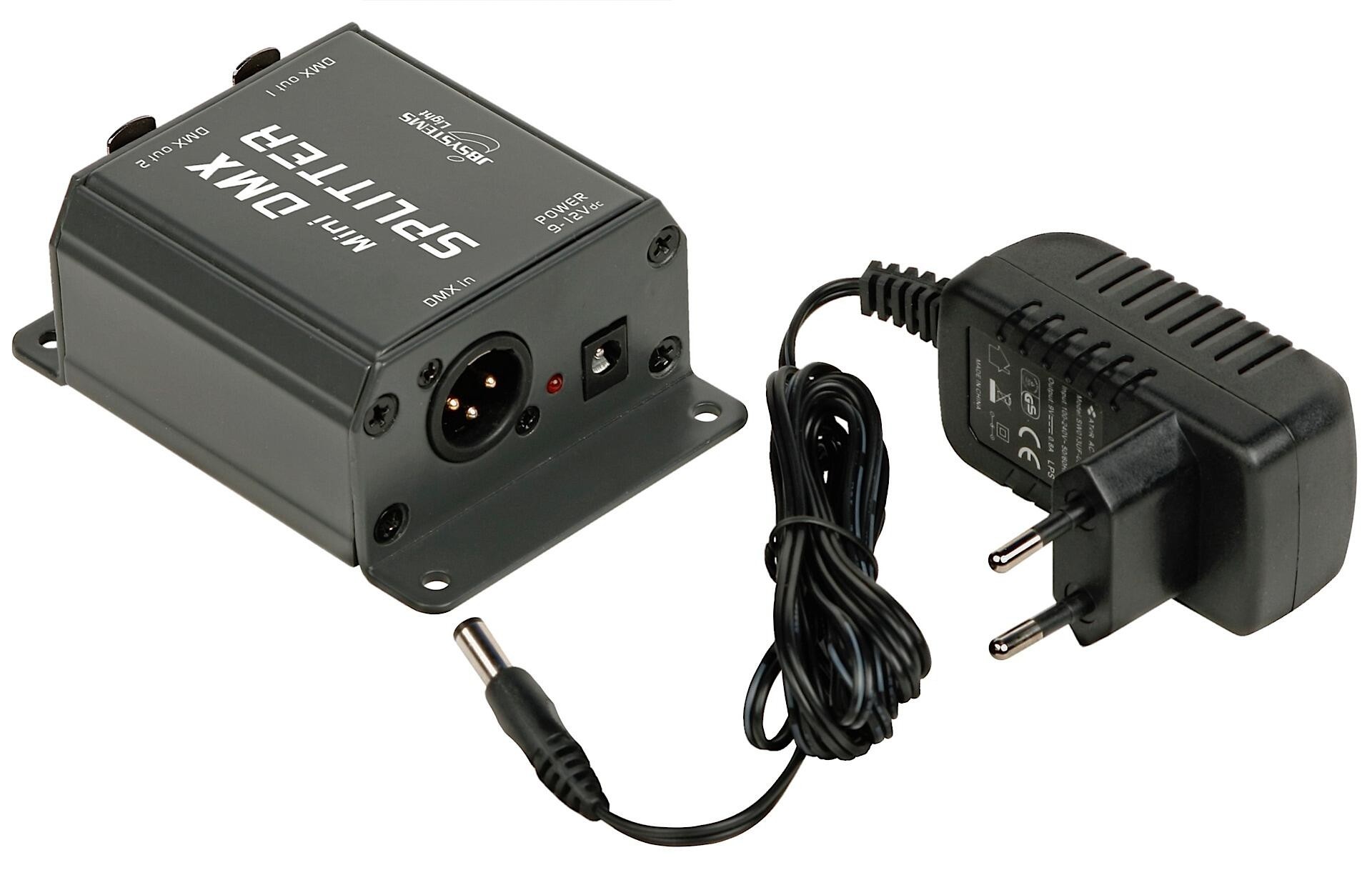 JB Systems MINI DMX SPLITTER 1 inn 2 ut