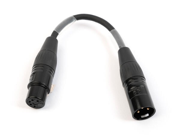 KAGU DMX-overgang 3pin han/5pin hun