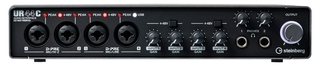 Steinberg UR44C USB 3 Audio & Midi Interface